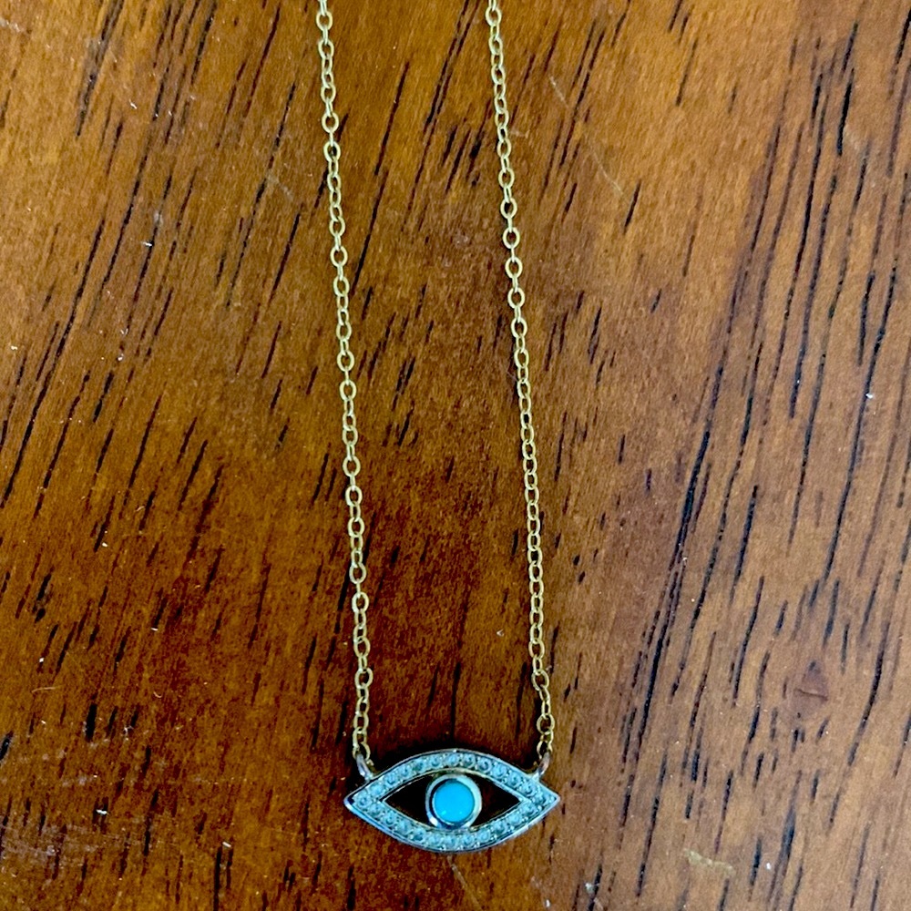 Evil eye necklace